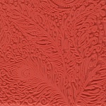 Текстурный лист CERNIT 9x9см, павлин