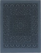craft&clay штамп резиновый персидский ковер
